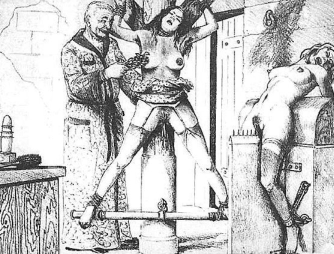 girl tortured by gentleman