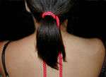 Hair Bondage pictures and rope bondage techniques