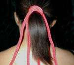 Hair Bondage pictures and rope bondage techniques