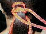 Hair Bondage pictures and rope bondage techniques