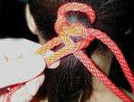 Hair Bondage pictures and rope bondage techniques