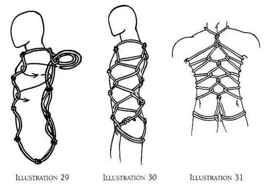 men origami bondage technique