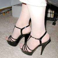 painful high heels, 6-inch heels shoes, heels training pictures