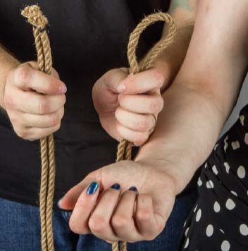 japanese rope wrist cuff