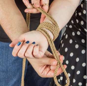 japanese rope wrist cuff