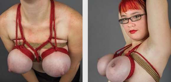 big breast bondage