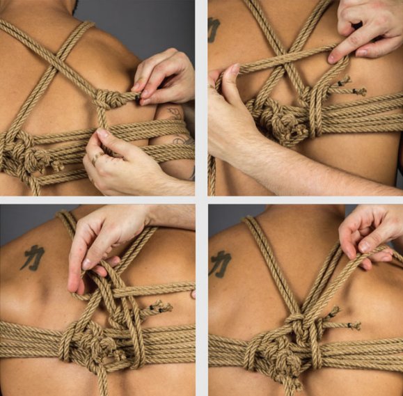 box tie rope bondage