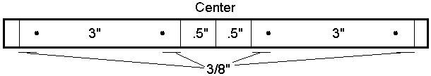 Nipple Presses, marking diagram