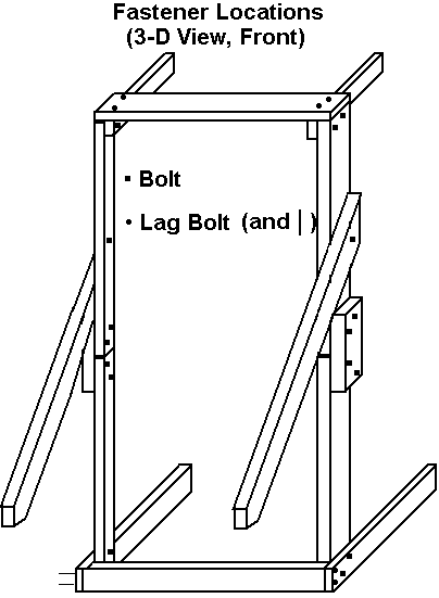 Fastener Location Diagram