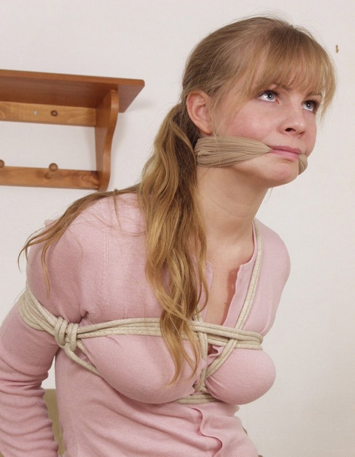 Cleave-gagged and tied girls - bondage pictures gallery.